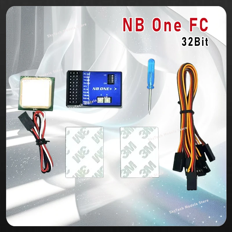 

32-битный контроллер полета NB One — 6-осевой гироскоп, режим удержания высоты, FPV, аксессуар для радиоуправляемого самолета с фиксированным крылом
