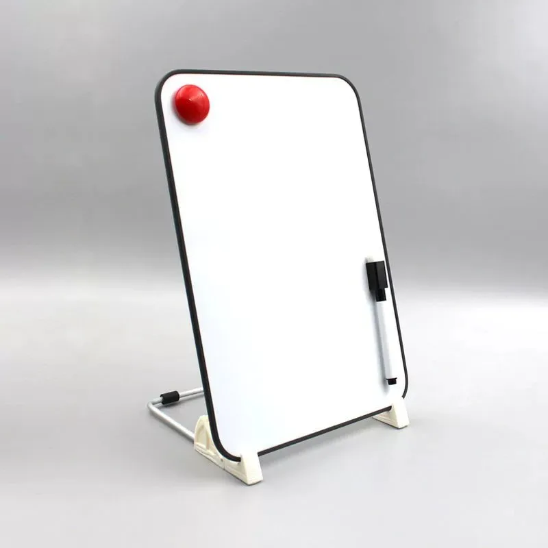 Bracket Erasable Small Whiteboard Children's Desktop Magnetic Writing Board Household Small Blackboard