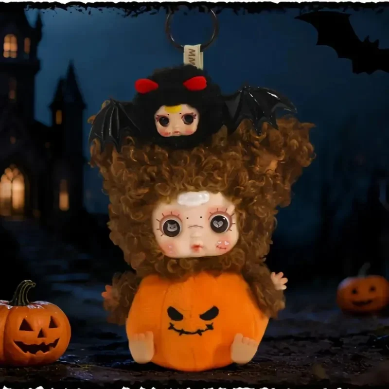 Night Elf Party Series Blind Box Mm Suger Baby Halloween Holiday Christmas Ghost Devil Doll Element Pumpkin Trendy Toy Gift