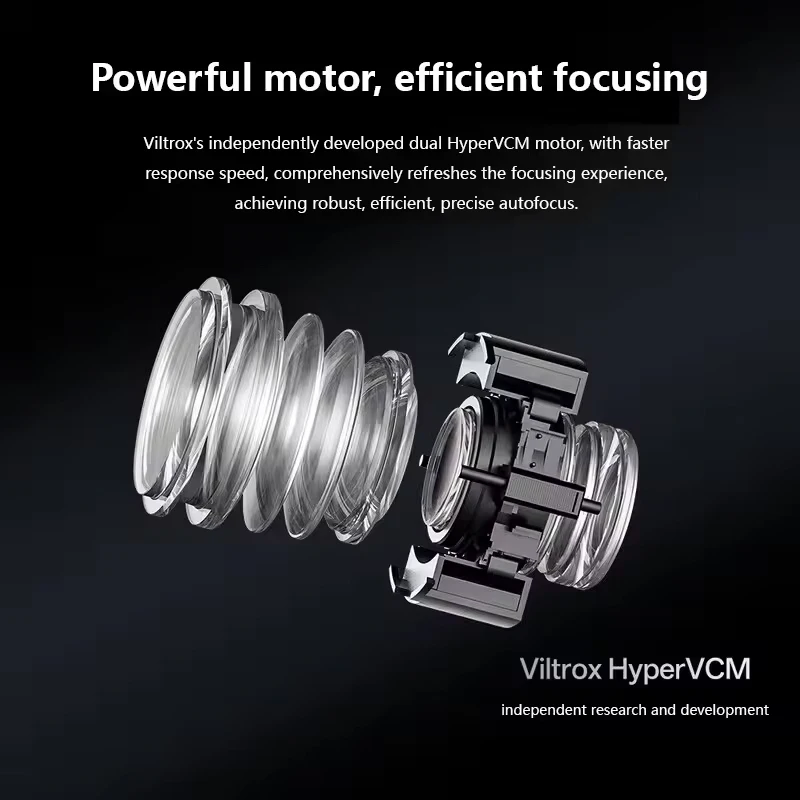 VILTROX AF 50mm F1.4 PRO Full-Frame Large Aperture Prime Camera Lens with HyperVCM motor for Sony E-Mount Camera Metal Design