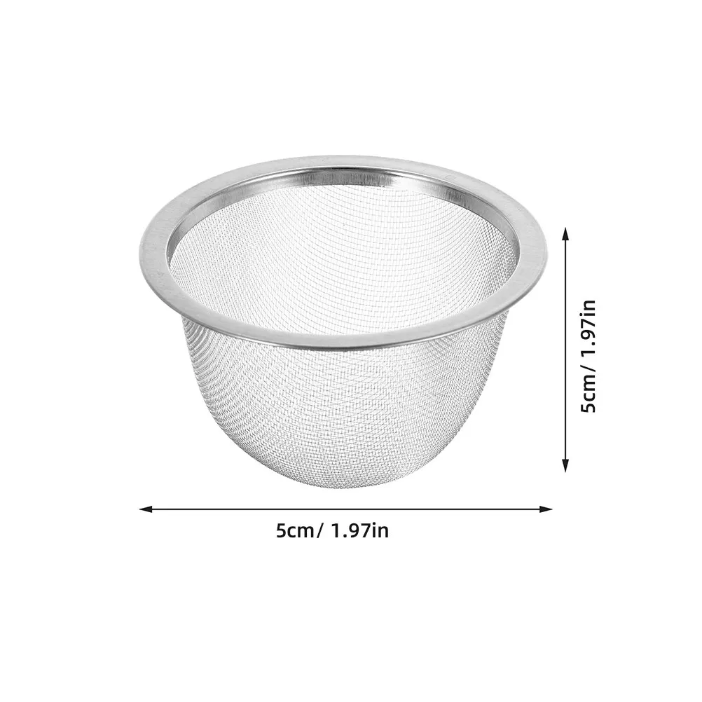 8Pcs Stainless Steel Mesh Tea Infuser Basket for Teapot Loose Leaf Tea Strainer Effective Filtration Flavor Preservation