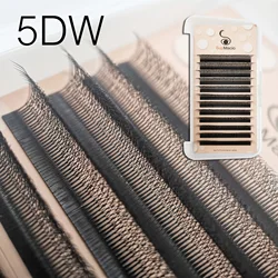 Supmacio Eye Lash Extensions 5D Mix Bouquets Volume 0.07 C D Extensao De Cilios 5D  Eyelashes Wire