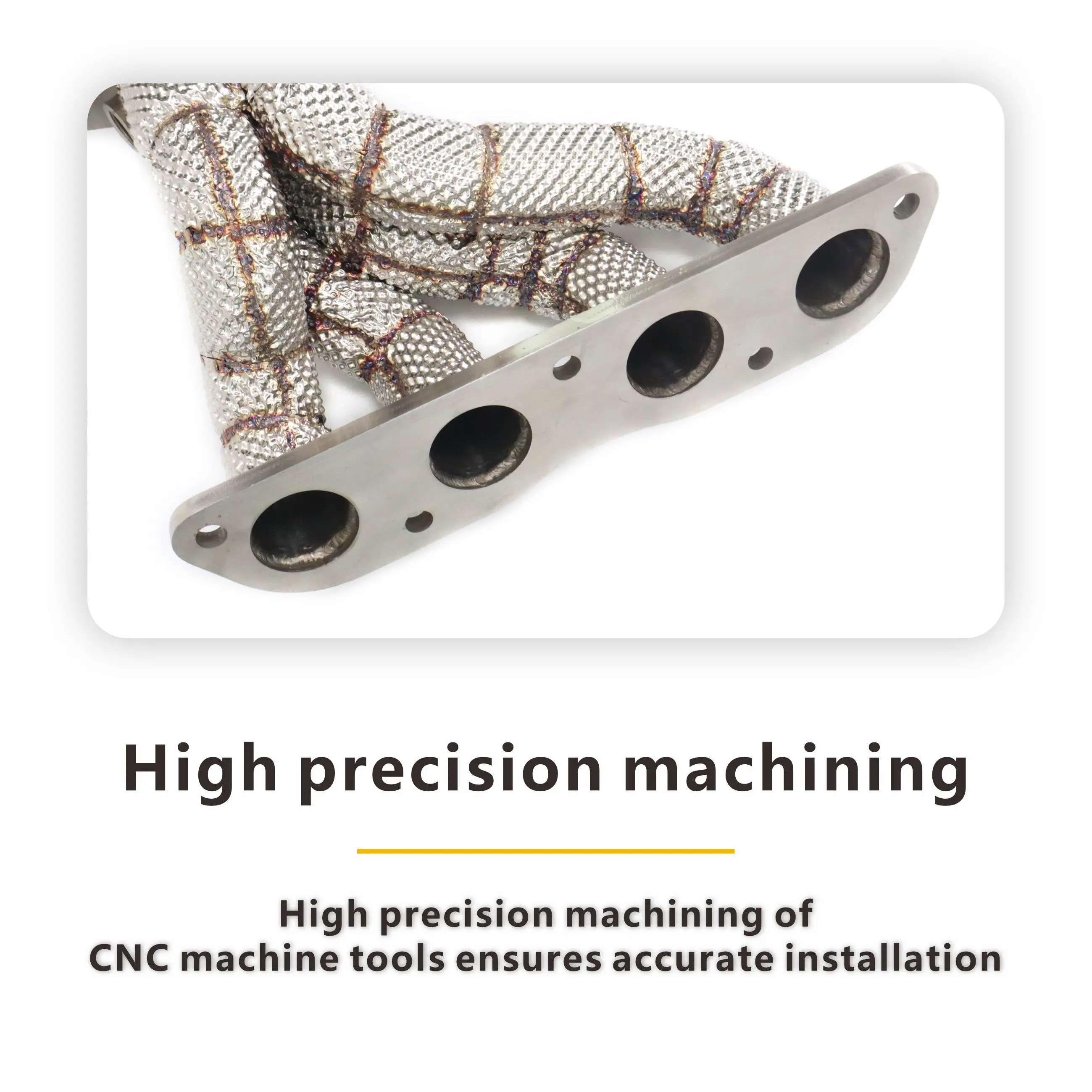 Sistema di scarico MANX per Colettore Lotus Elise 1.8 Collettore SS304 Installazione sostitutiva Aumenta il diametro del tubo