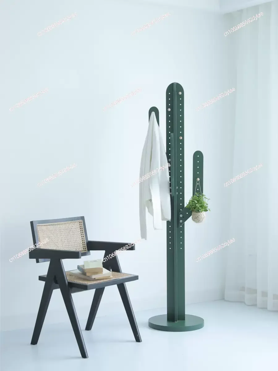 Cactus Hat Rack, Entrance Foyer, Cave Board, Creative Clothes Hanger, Bedroom, Blue Floor Hanging Clothes Hanger