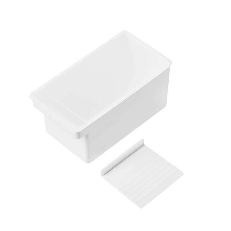 1PC Butter Box Cheese Rectangular Preservation Box With Lid Spatula Butter Storage Box Fridge Organizer Bread Box Container