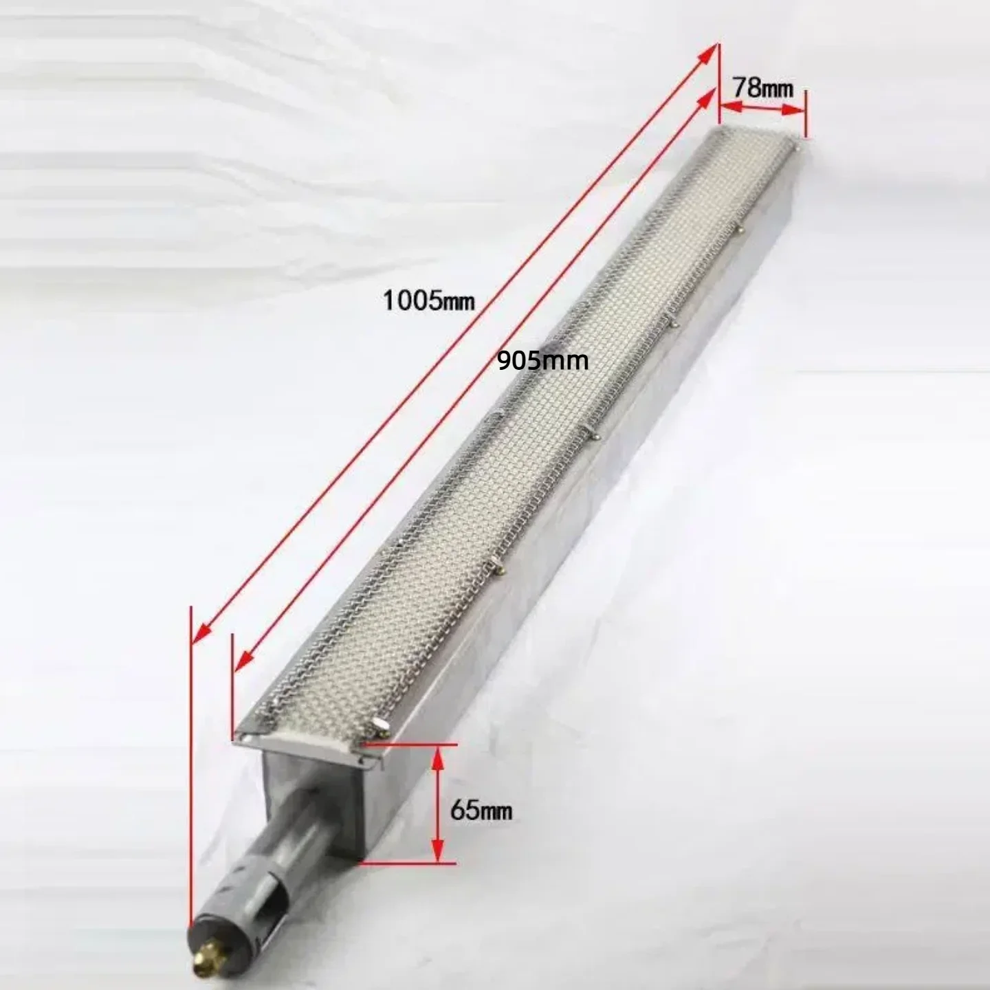 Burner For BBQ & Pancake Stove Strip Long Fire Row Energy-Saving Ceramic Plate Combustor