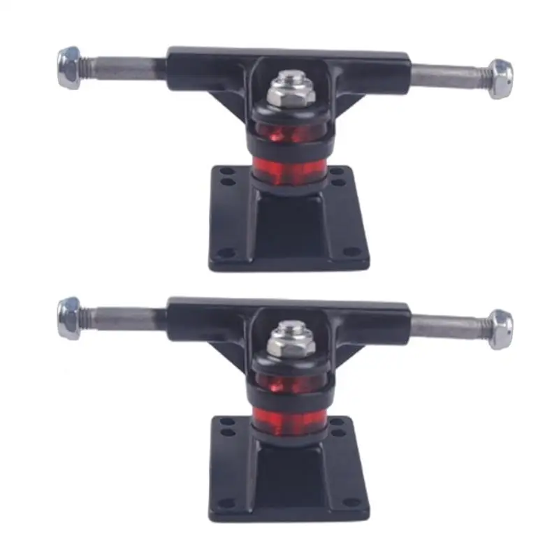 652F 1Pair سكيتبورد عجلة قوس شاحنة تأثير المقاومة الألومنيوم الشاحنات