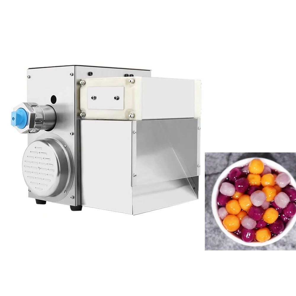 

Stainless Steel Bubble Tea Pearl Maker Electric Tapioca Pearl Balls Making Machine 3-12mm Popping Boba Machine