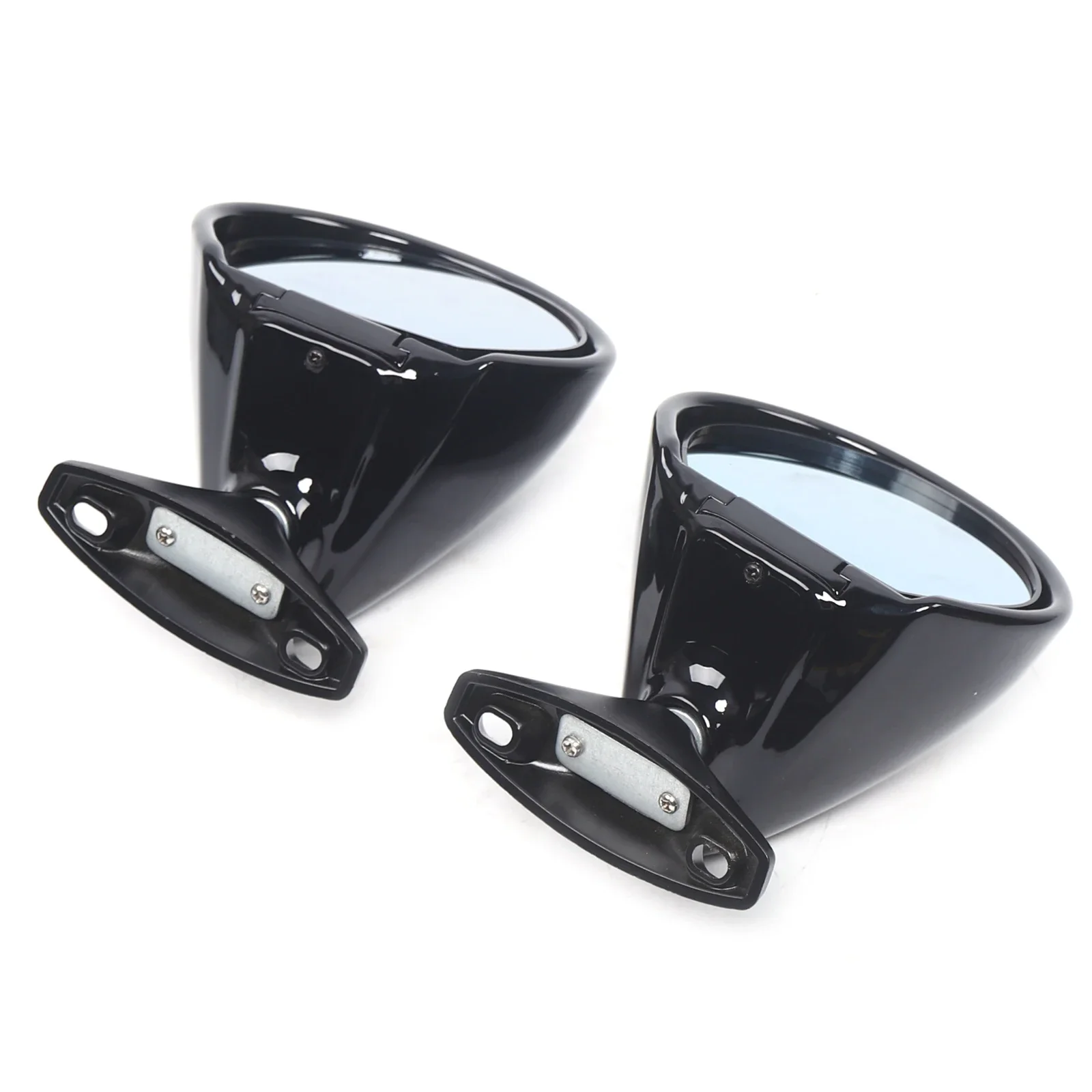 

1 пара левых и правых винтажных классических универсальных автомобильных гоночных дверей, боковых зеркал заднего вида, 2 шт.