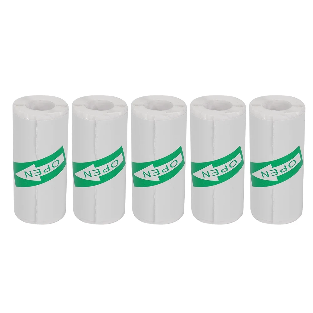 5 Rolls Of 57*25mm Printer Paper Can Print Self-Adhesive Thermal Paper Rolls To Print Photos