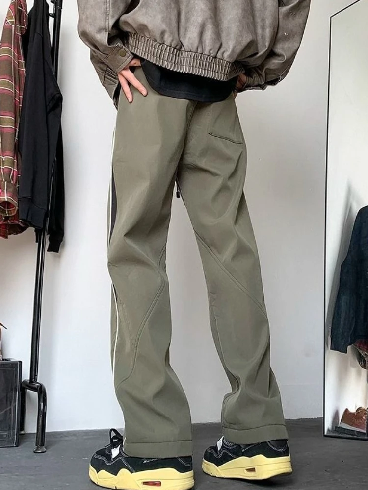 

Joggers Hiking Trousers Man Motorcycle Baggy Emo Y2k Vintage Aesthetic Street Korean Style Cotton Luxury Cargo Pants for Men