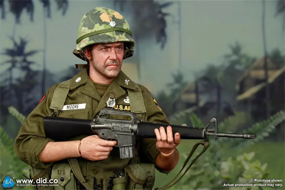 DID V80174 US.Żołnierz General Toys Model Vietnam Battle Full Set Ruchoma figurka akcji Prezent dla fanów Zbieraj 1/6