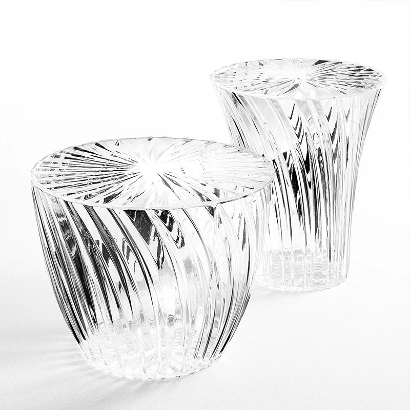 

Imported modern simple storage edge few creative art transparent small corner few