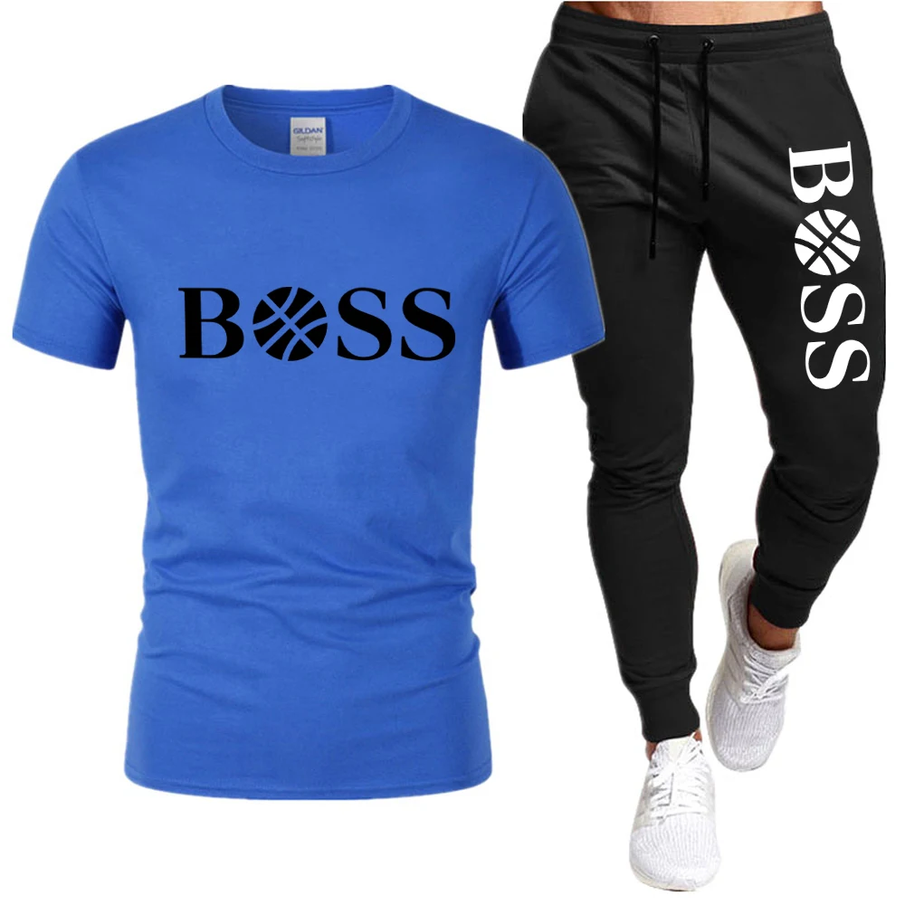 Heren Mesh T-Shirt Joggingbroek Pak Zomer Mode Casual Korte Mouwen T-Shirt Sportkleding Outdoor Straat Tweedelige Set S-3XL