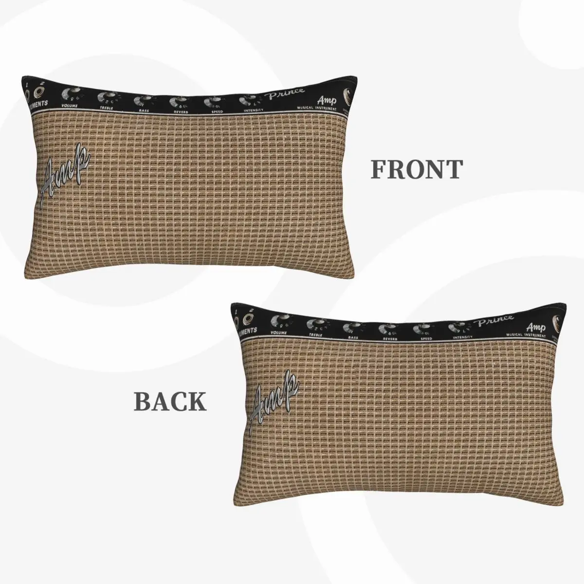 Guitar AmplifierAmp Great For MusicianGuitar Player! Rectangle Pillowcase Cushion Cover Decor Bedroom Bed Home Throw Pillow