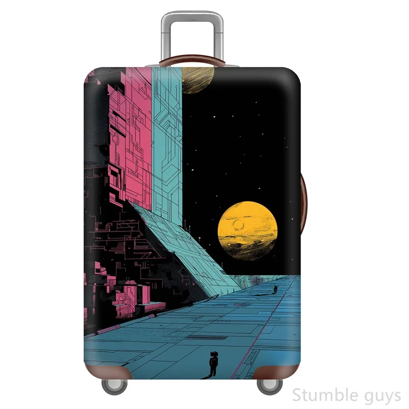 

Durable Elastic Suitcase Protector Cover Anti-Wear Dustproof Protective Luggage Sleeve Essential For All Journeys 18-32 Inch