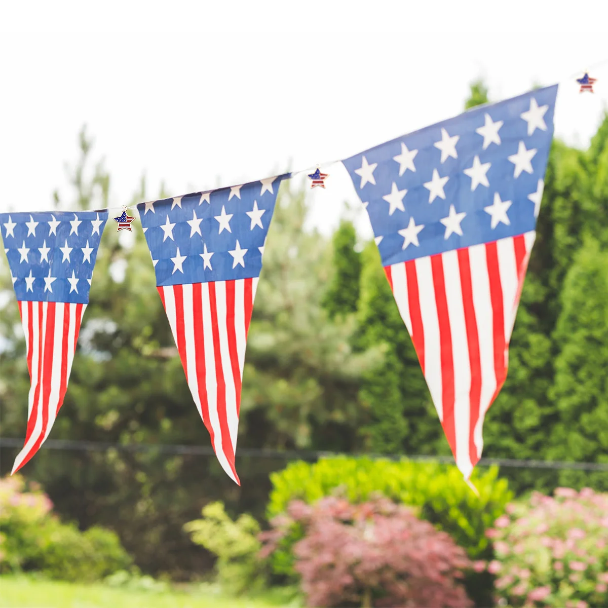 

20Pcs Independence Day Pendant Charm Alloy Star Flag Design DIY Jewelry Craft for Necklace Bracelet Anklet Sweater Chain Party