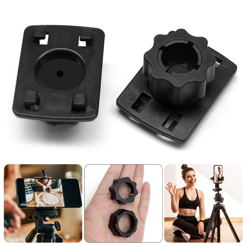 K0EA محول بلاستيكي مستدير 17 ملم إلى 4 إبزيم لتحويل الشواحن اللاسلكية #4