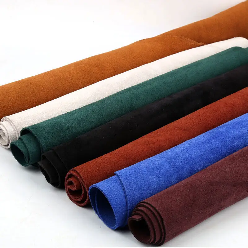 20X30cm Double-Sided Suede Fabric Soft Faux Leather For Diy Sewing Clothing Car Interior Upholstery Shoes Bag Jewelry Box Craft