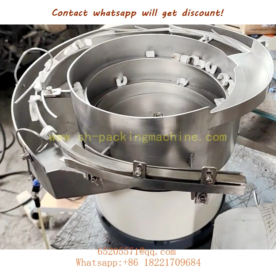 

Clip/bucker/snap bowl sorter, SUS304 vibratory feeder,Bowl feeder