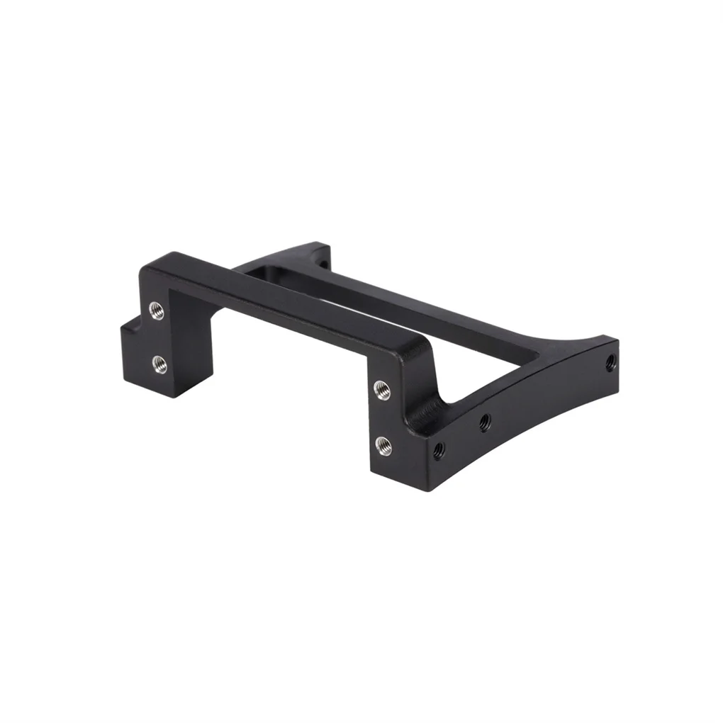 RCGOFOLLOW 1/10 Aluminum Alloy High Passability Chassis Frame Rail Set Rc Chassis Frame Rail Set For Axial Capra Scx10 Black