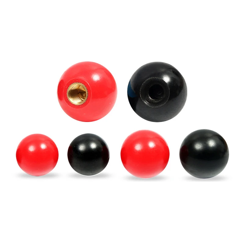 Machine Tool Handle Ball Nut M4 M5 M6 M8M10M12 Thread Plastic Clamping Nuts Knob Knob Accessories Copper Core/Bakelite/Iron Core view 3