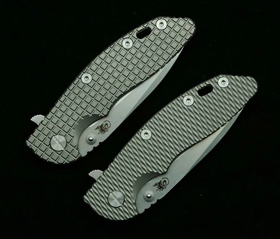 LEMIFSHE New XM18 9Cr18MoV Mark 20CV Blade Titanium Handle Hinderer Folding Knife Outdoor Camping Hunting Survival EDC Tools