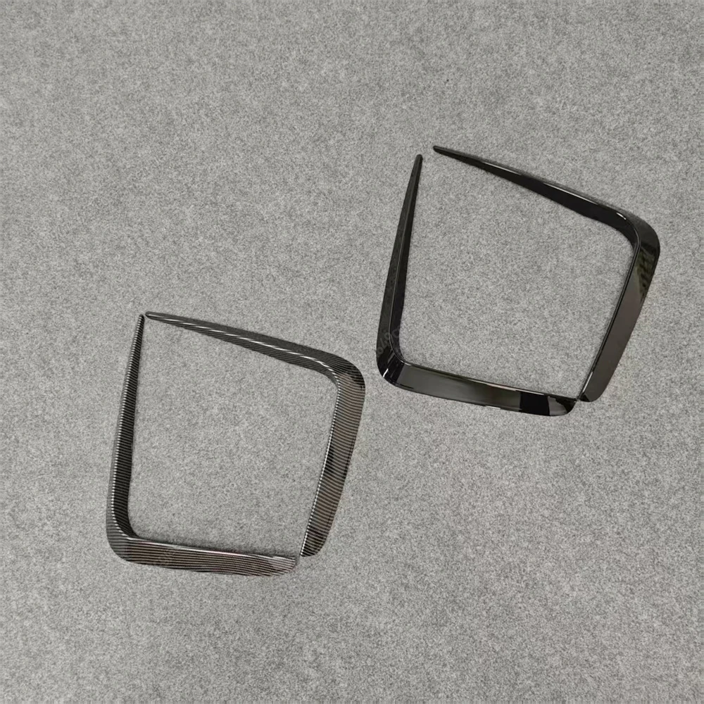 ل BMW 4 سلسلة G22 G23 420i 430i M440i 2020-2024 ضبط الضباب مصباح مصبغة غطاء الكسوة الجبهة حافة مصد السيارة الفاصل تنفيس الهواء طقم الجسم