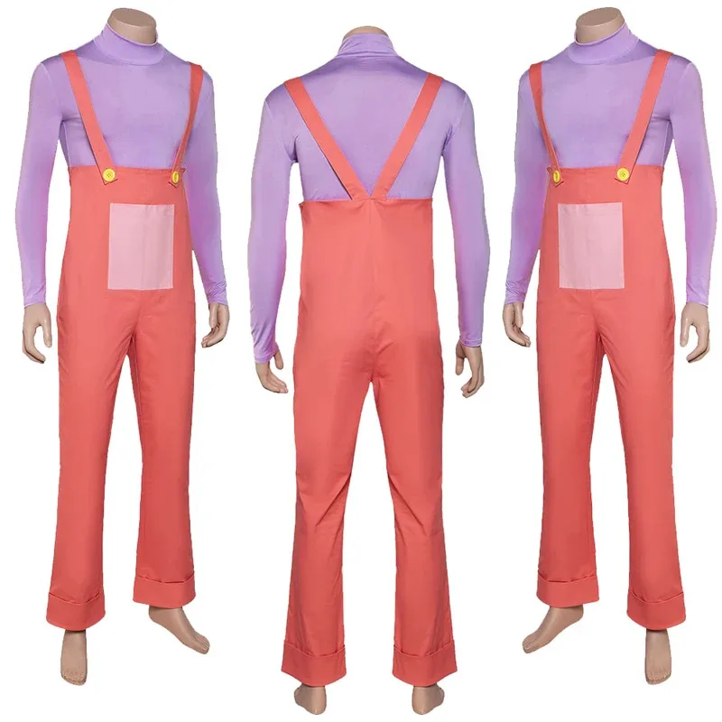 جاكس تأثيري الخيال قبعة السروال القصير الكرتون التلفزيون السحرية ملابس مهرج تمويه الرجال النساء هالوين فانتازيا الملابس om[8