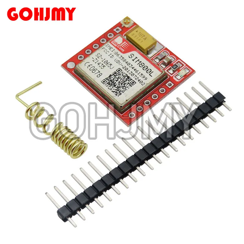 SIM800L GPRS GSM-module Micro SIM-kaart Kern Quad-band TTL Seriële poort Antenne PCB Draadloos WIFI-bord voor Arduino Smart Phone