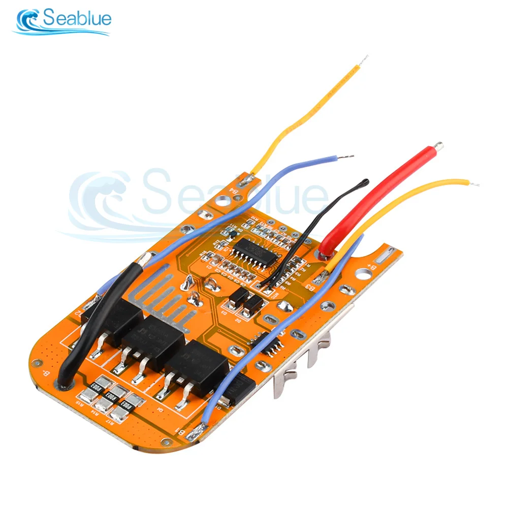 BMS 5S 19V 21V Li-ion Battery Charger Protection Board Battery Charging Protection Board BMS Module For Power Tools