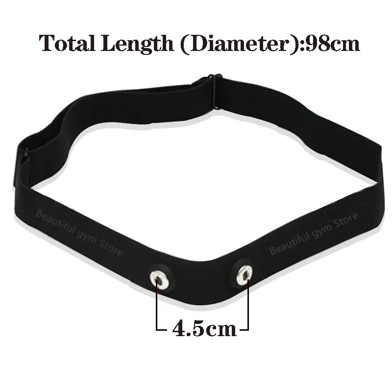 Göğüs kemeri kayışı için Polar Wahoo Garmin spor kablosuz nabız monitörü