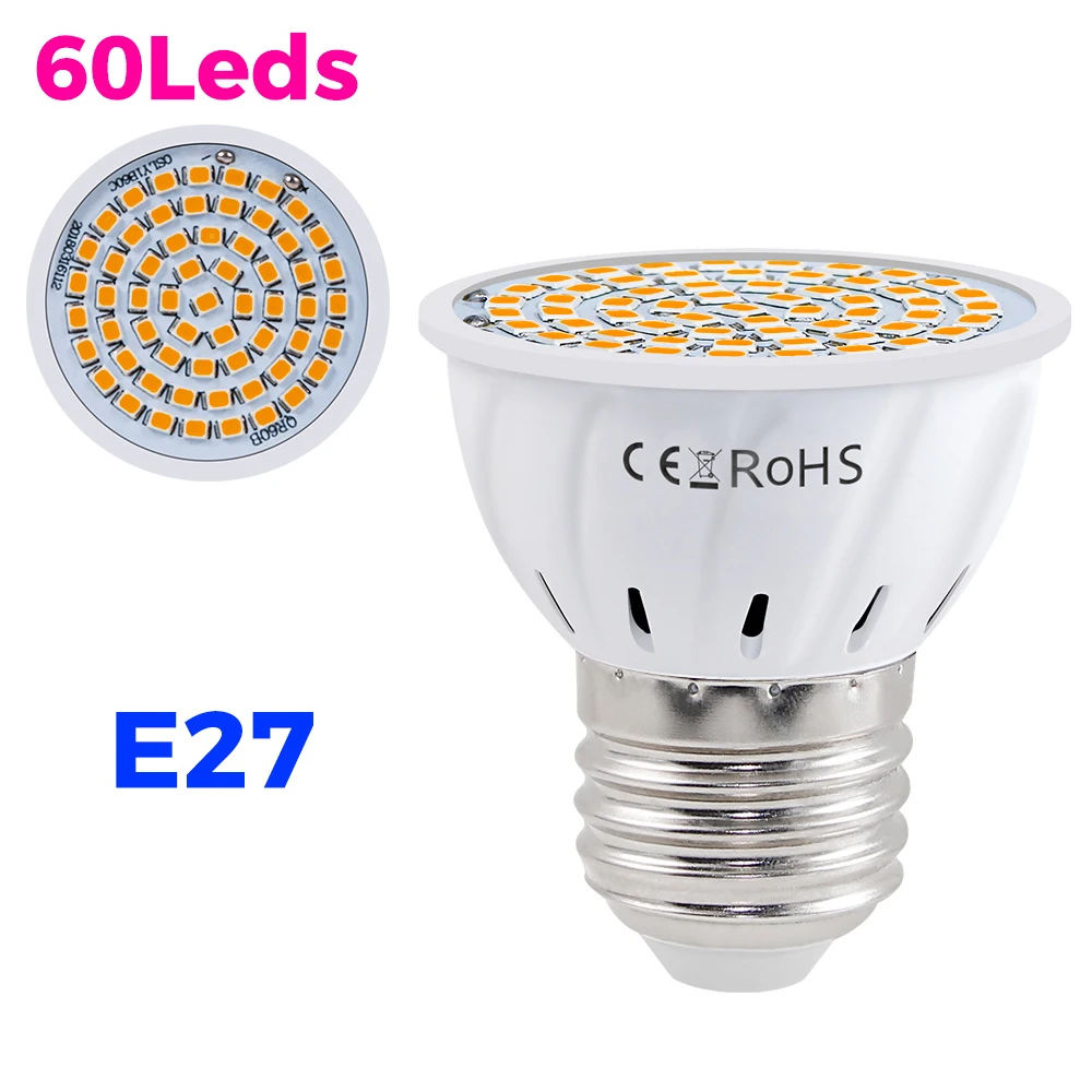 E27/E26 Led Spotlamp Gu10 Downlight Inbouw Lampen Mr16 Maïslamp E14 Daglicht B22 Kaars Gu5.3 Decoratie Spot Licht 220V