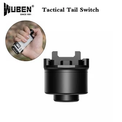 Tactical Tail Switch For WUBEN X2 Pro Flashlight Accessories Tactical-Tail Press Portable Push Button Black