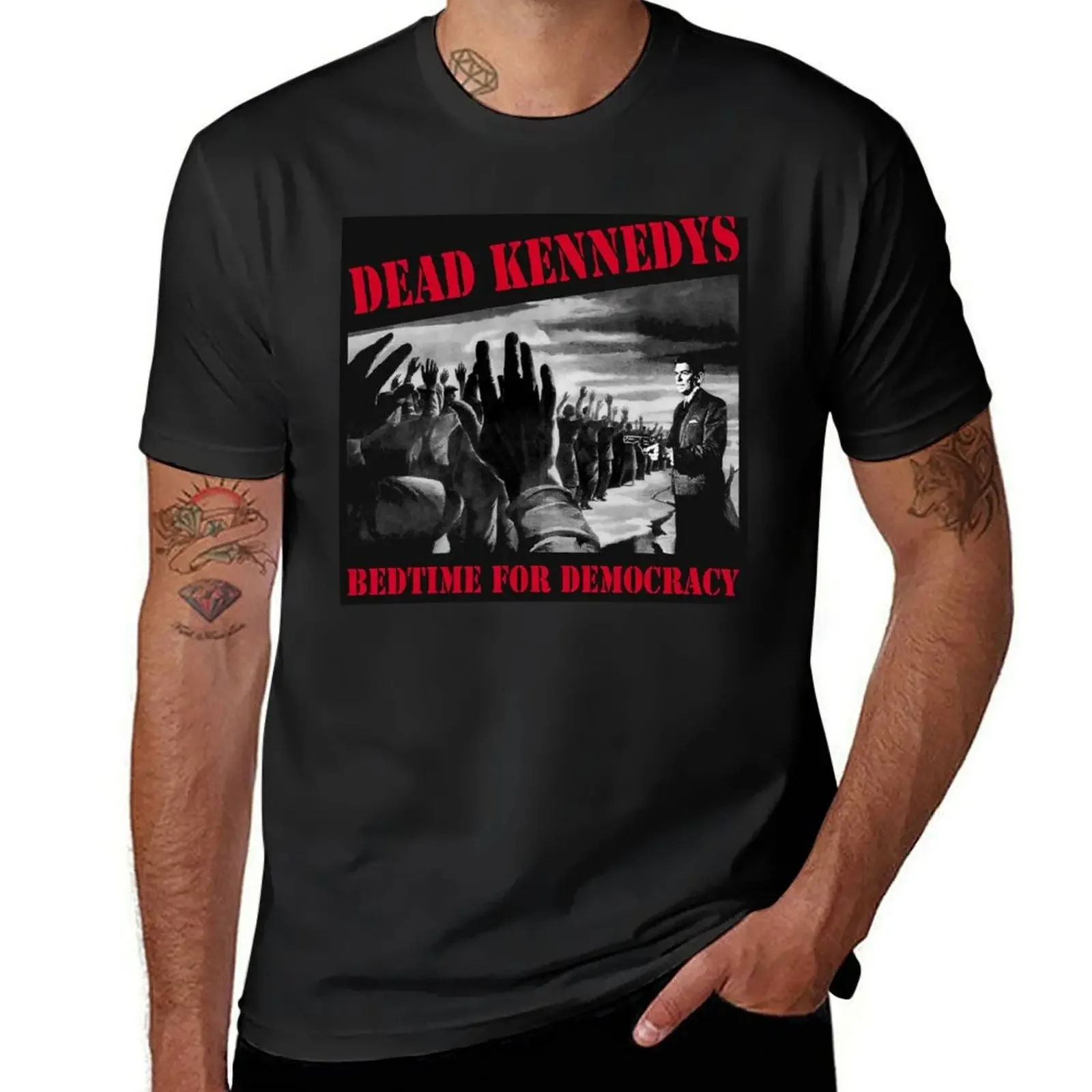 

dead kennedys best seller T-Shirt quick drying anime clothes men clothings