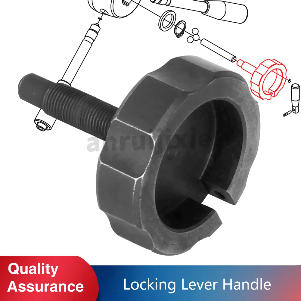 

Handwheel, Z-Axis Fine Feed Locking Lever SIEG SX3-120&JET JMD-3&BusyBee CX611&Grizzly G0619 Spindle Worm Wheel Lock Handle