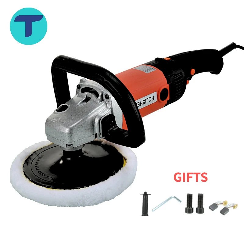 1400W Electric Car Polishing Machine 8 Adjustable Speed Cars Polisher Waxing Machine Automotive Polisher Tool for Car Detailing