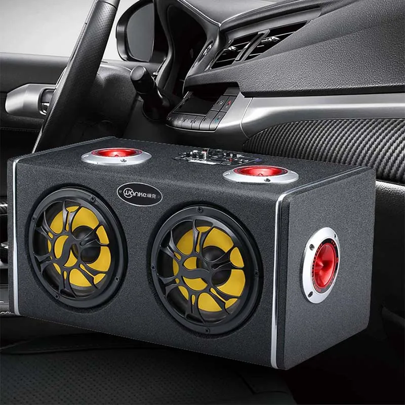 Car Bluetooth speaker 12v subwoofer car stereo 24V special household small speaker