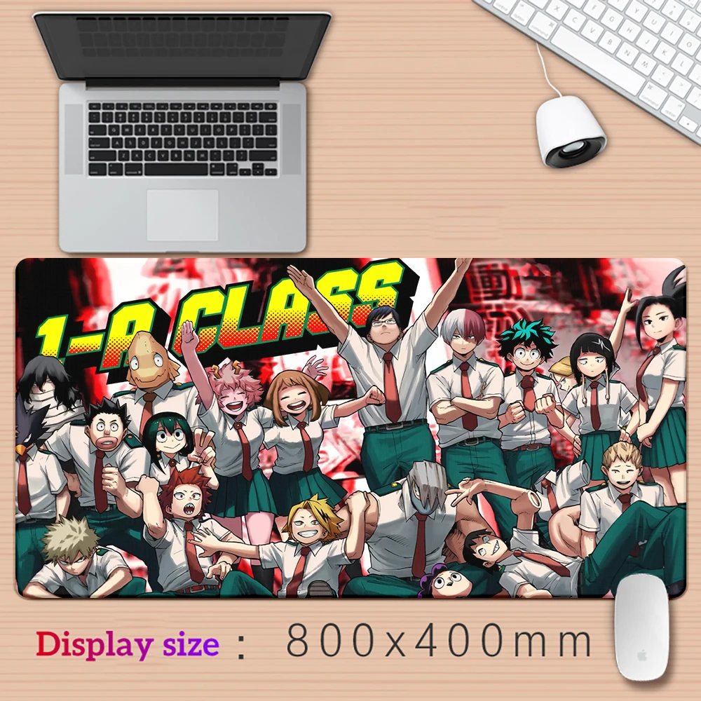 My Hero Academia Large Mousepad XXL Mouse Pad Keyboard Gaming Accessories Mouse Mats Game Office Computer Gamer Laptop Desk Mat