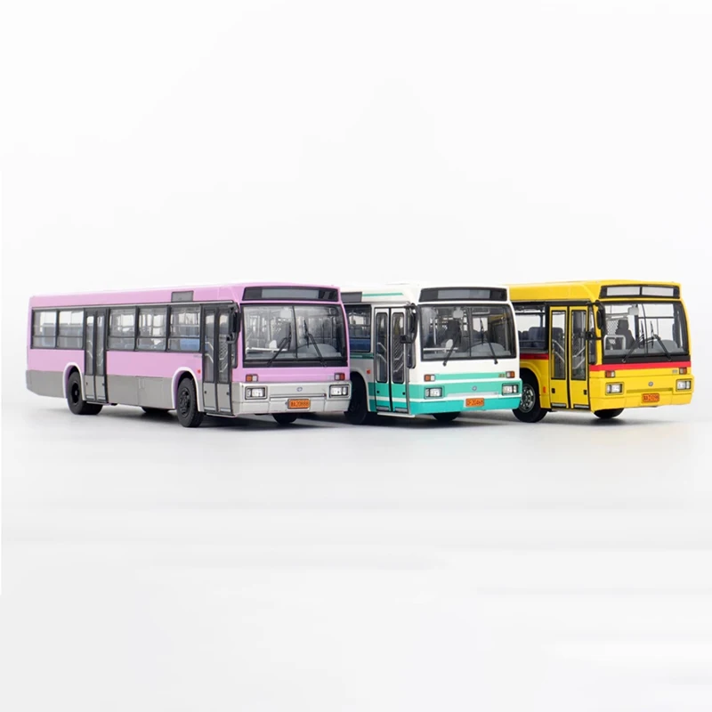 Nieuwe Mold 1:64 Schaal Dandong Huanghai DD6121HS Bus Model Niet Lege Versie Eindproduct Op Voorraad Favoriete Collectie Cadeau