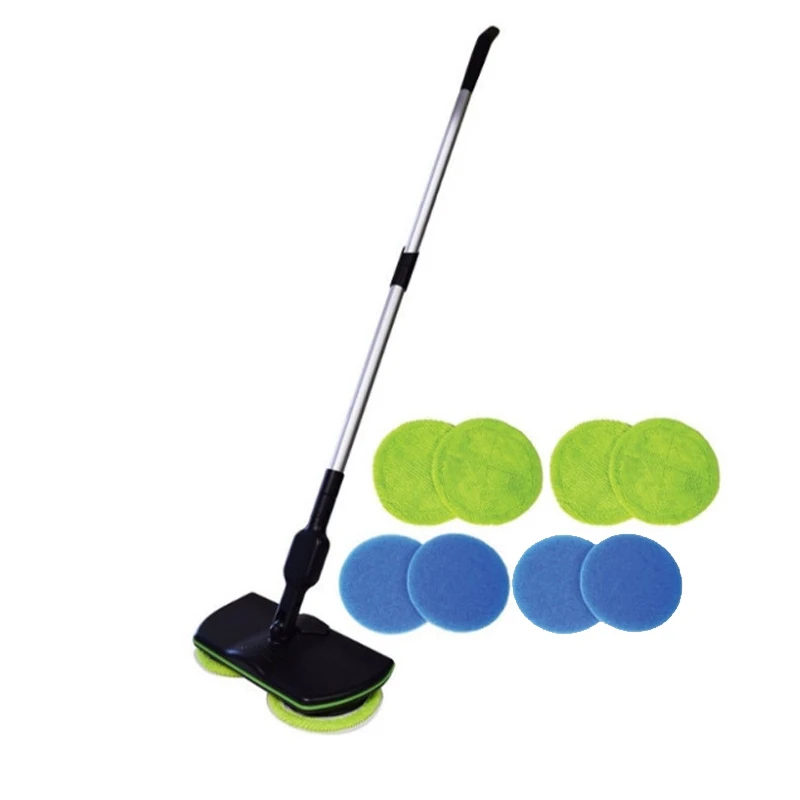 Mop สําหรับล้างพื้น Spin Maid ชาร์จไร้สายขับเคลื่อนทําความสะอาด Scrubber Polisher Mop ชั้นเครื่องมือทําความสะอาดในครัวเรือน