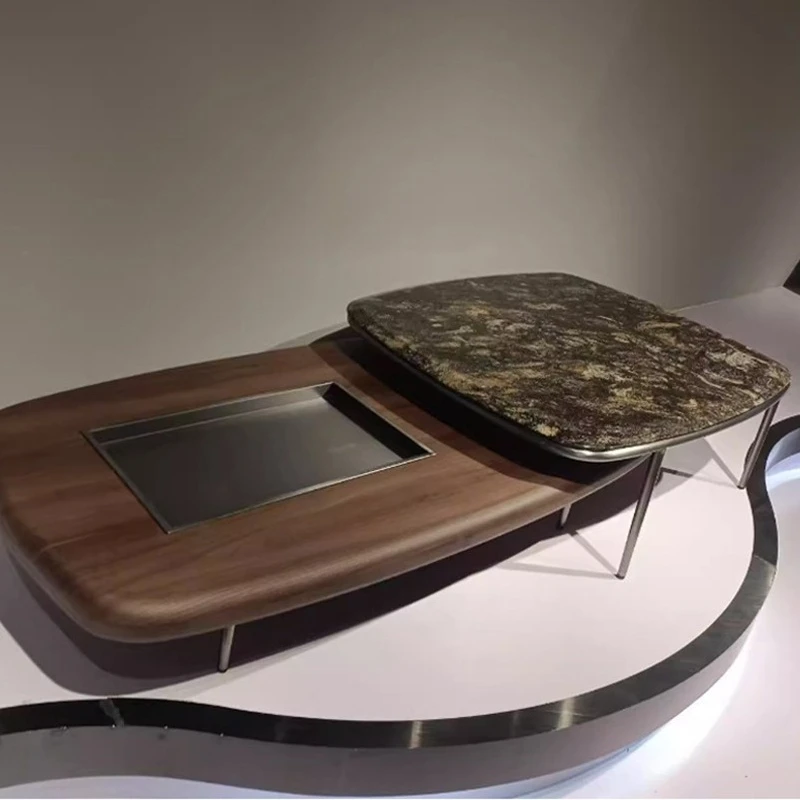 طاولة القهوة الإيطالية الحد الأدنى الشمال الإبداعية الفنية الحد الأدنى طاولات القهوة غرفة المعيشة مصمم أثاث المنزل FYCT #1