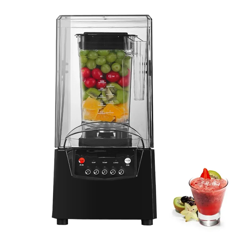 Frullatore potente da 2600 W Frullatore da tavolo Frullatore professionale per frutta con noci ghiacciate