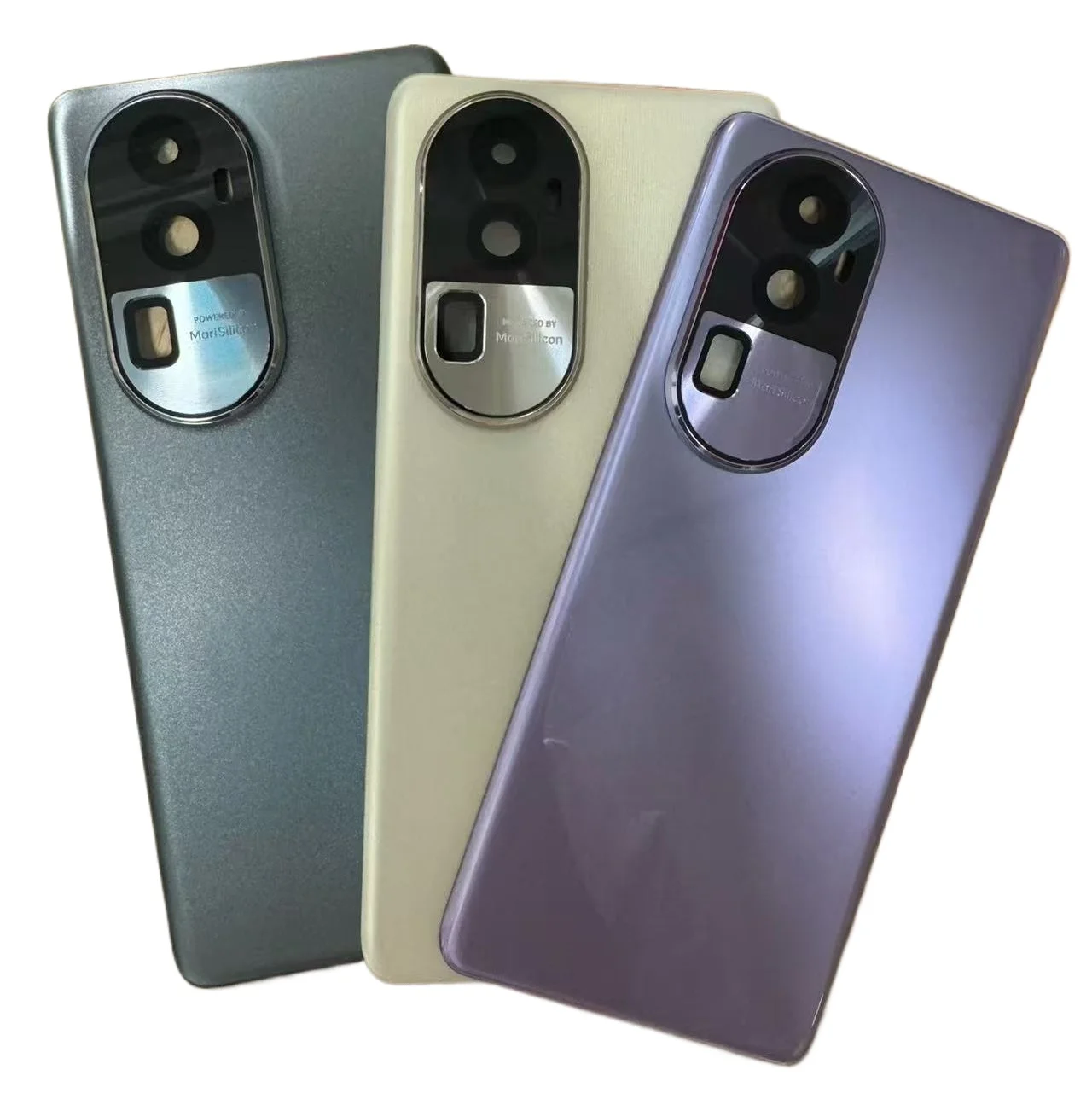 oppo-reno10-pro-plus-cph2521用バッテリーカバー、リアハウジングドア、ガラスケース交換部品、oppo-reno10-pro-用バックカバー