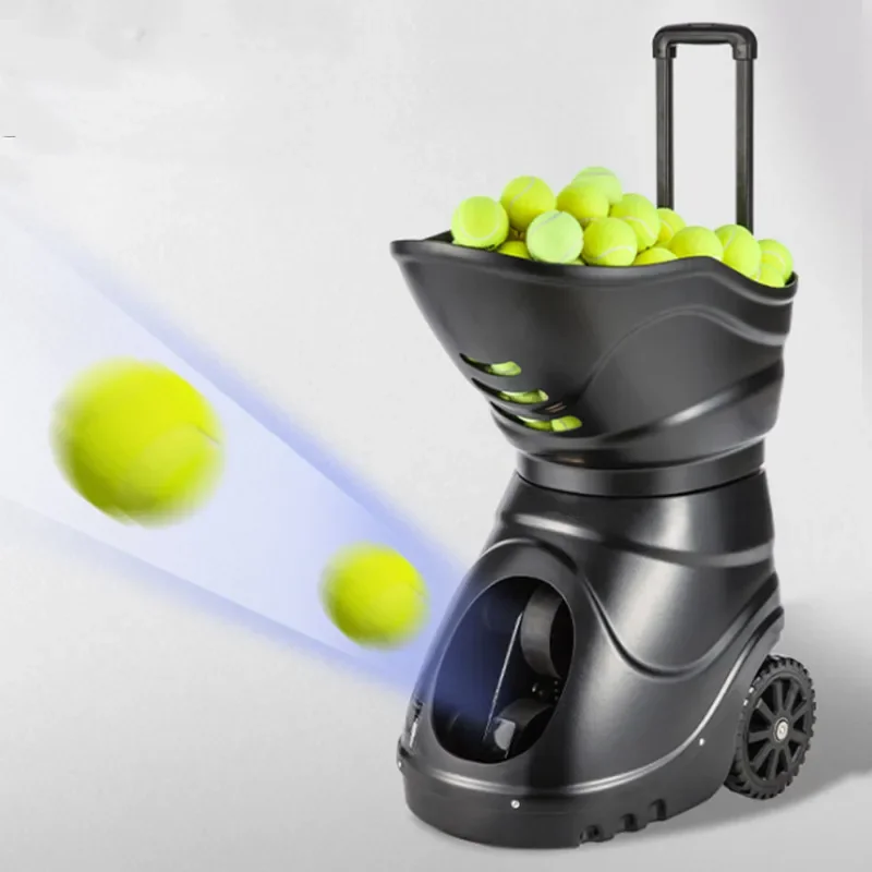 Tennis service machine trainer automatic launch exerciser intelligent ball throwing professional partner