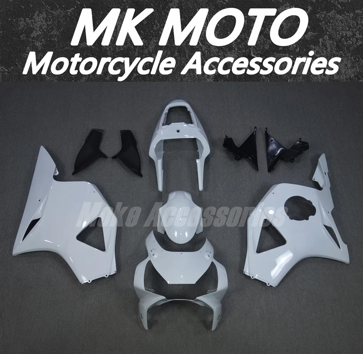 

Moke moto Motorcycle Fairings Kit Fit For Cbr900rr 954 2002-2003 Bodywork Set High Quality ABS Injection New White
