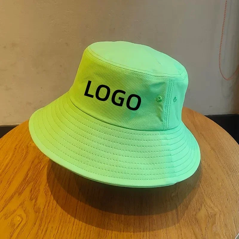 

Unisex Custom Logo Plain Blank Bucket Hat Hip Hop Bob Cap Summer Panama Fisherman Style Men's Beach Sun Boonie Women's Gorro