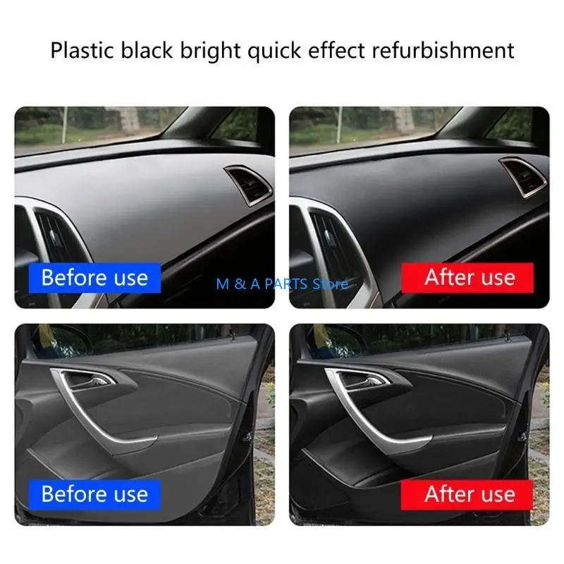 

U1JF Car Plastic Refurbished Plated Crystal Coating Agent Part Retread Scratch Repair