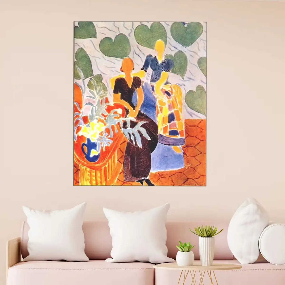 100% Hand‑Painted Oil Painting Reproduction, Henri Matisse Famous Landscape Artwork on Premium Linen Canvas, Fauvism Wall Art