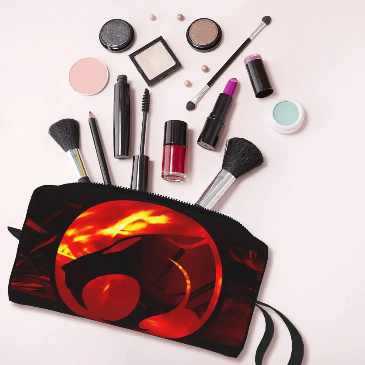 Дорожная сумка для туалетных принадлежностей Thundercats, портативный косметический органайзер для макияжа с героями мультфильмов аниме для женщин, чехол для хранения косметики Dopp Kit